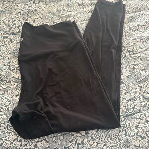 lululemon athletica Black High-Waist Leggings size 16 28”